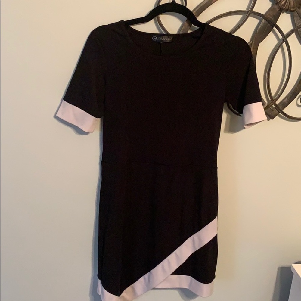 Black work dress